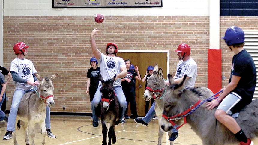 Donkey Basketball - Event Fundraising Ideas
