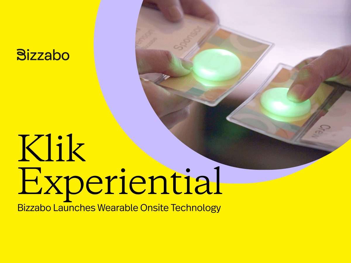 Bizzabo Announces Launch of Klik Experiential Wearable Event Technology