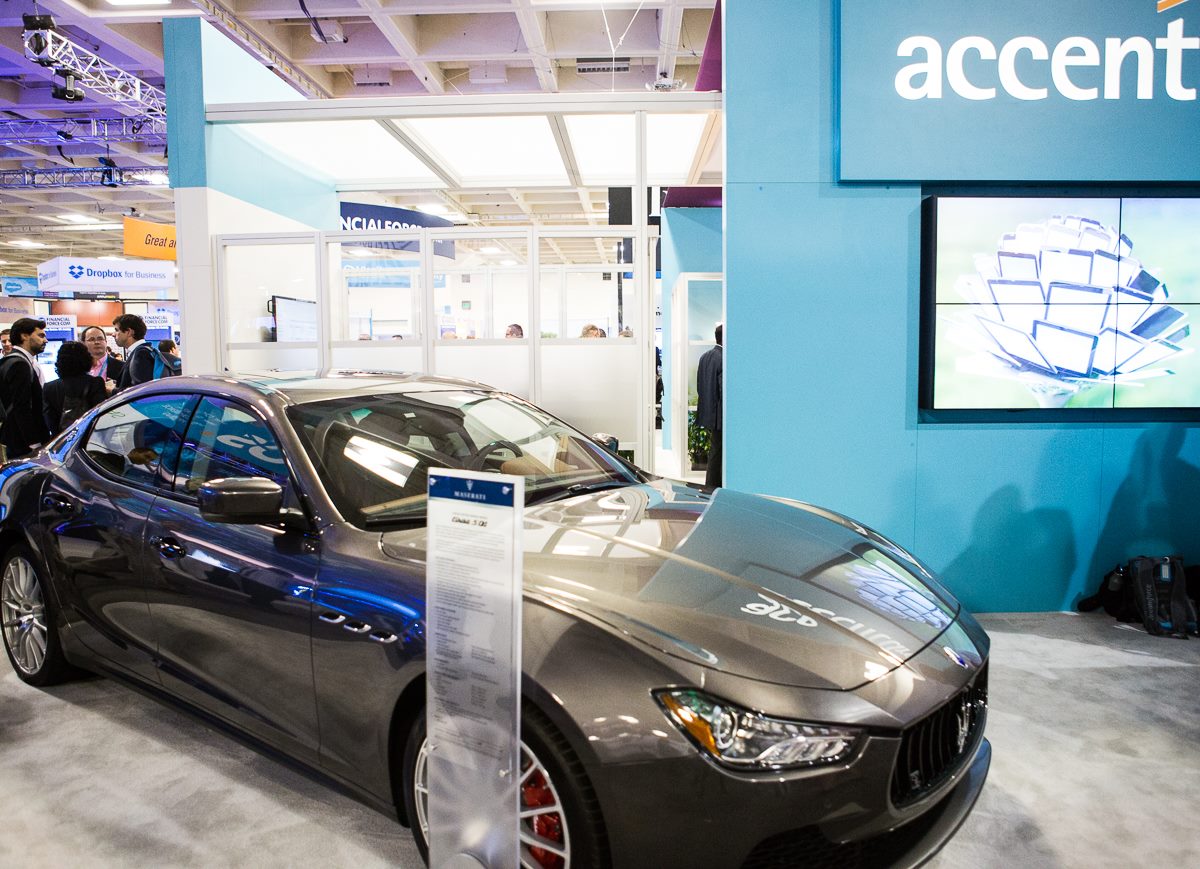 30 Trade Show Ideas - Accenture Booth