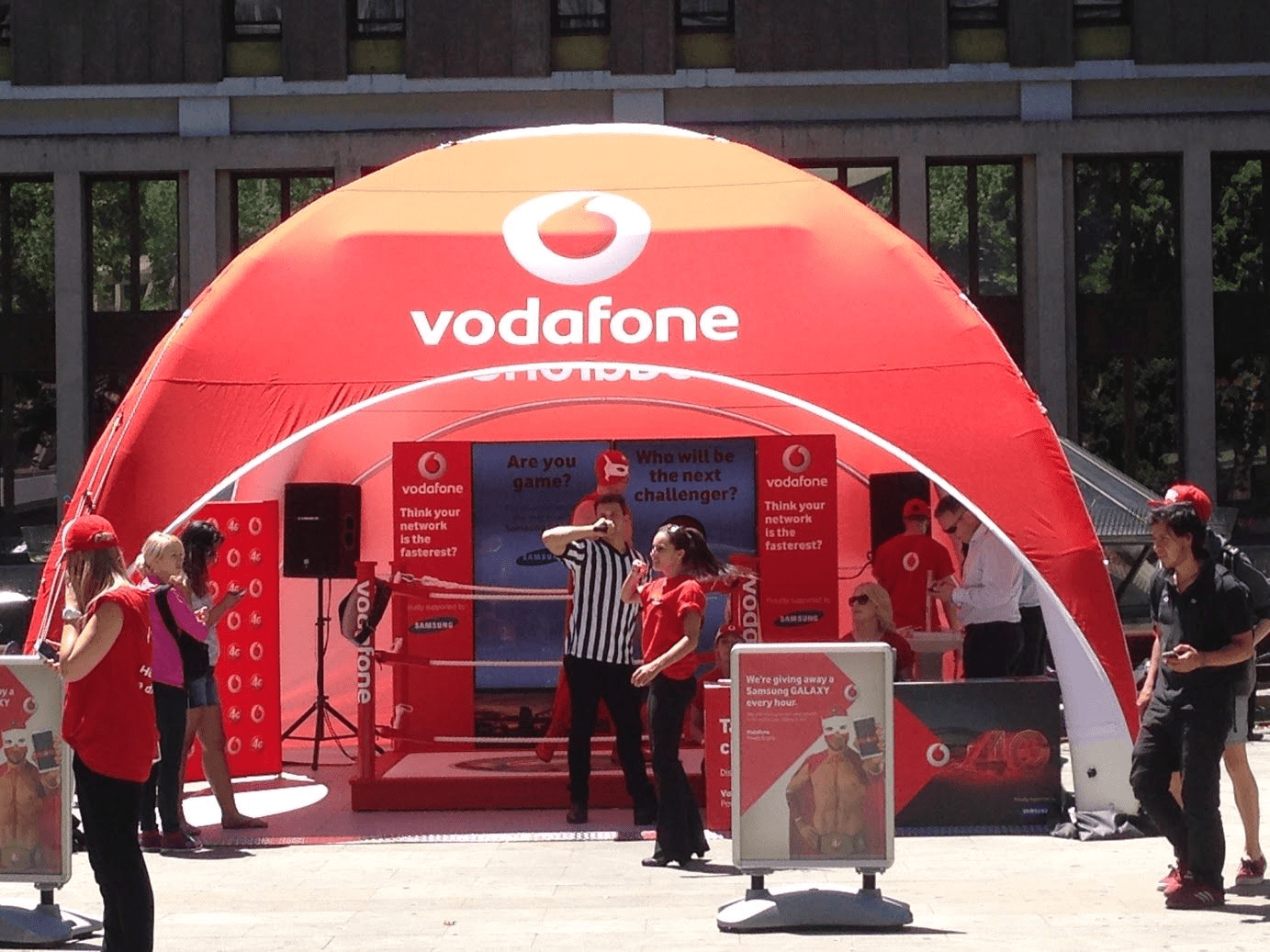Vodafone - Tradeshow Ideas